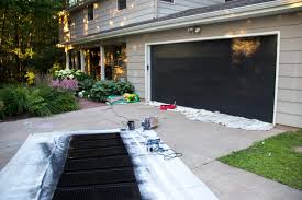 We are master craftsmen, using the most modern techniques and equipment, yet sensitive to the traditional architecture and look that sets portland's homes apart. Painted Black Garage Door 6 Bright Green Door