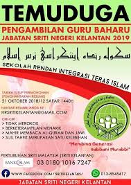 Iklan kerja kosong kerajaan & jawatan kosong terkini kerajaan, spa & swasta. Pengambilan Guru Jawatan Kosong Kelantan Facebook