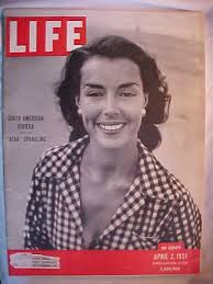 April 2, 1951 LIFE Magazine With Beba Spradling