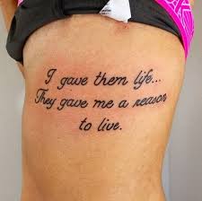 The One In Front Of The Gun Lives Forever Tattoo 30 Mother Daughter Tattoos That Will Melt Your Heart Stylish Tattoo Mother Tattoos