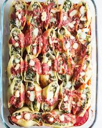 Kid Friendly Beef And Vegetable Stuffed Shells Recipe Dinner Recipes Easy Family Paleo Beef Recipes Baked Dishes