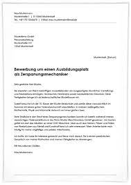 Außerdem muss sie auf das jeweilige unternehmen abgestimmt sein. Bewerbung Als Zerspanungsmechaniker Lebenslaufmuster De