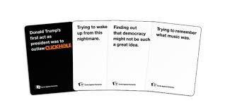 You can have a newline appear in your card text by using \n. Cards Against Humanity Acquires Clickhole A Content Marketing Opportunity The Drum