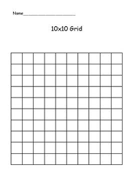 Grid 100 Squares Math Grid Grid Grid Paper Printable