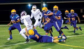 New Buffalo battles Parchment in back-and-forth football game