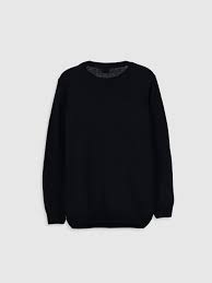 Lacivert Aile Koleksiyonu Erkek Cocuk Desenli Ince Triko Kazak Lc Waikiki 2020 Moda Stilleri Triko Mankenler