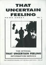 That Uncertain Feeling, Promotional Item - 1993 – Manchester Digital Music  Archive