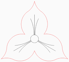 Notice how we are drawing these petals very small compared to the large guideline circle, the size of your petals will determine how many small flowers you will draw to fill your hydrangea. 5183248 Orig Gif 400 360 Texture Drawing Flower Petals Flower Outline