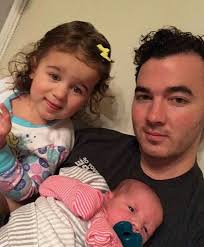 He's been married to his wife danielle deleasa since 2009 after the couple met in the. Alena Rose Kevin And Baby Valentina Jonas Brothers Jonas Brother Danielle Jonas