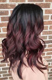 Black And Red Colored Hair Black To Red Color Melt Ombre Insta Hair By Emilykay Frisuren