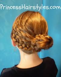 Braid hairstyles with weave not only multiply the exquisiteness of your personality but also helps to grow hair. Basket Weave Braid Woven Bun Hairstyle Hairstyles For Girls Princess Hairstyles
