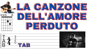 Viene considerata una delle canzoni più famose nella storia della musica e del rock. La Canzone Dell Amore Perduto Fabrizio De Andre Tutorial Chitarra Youtube