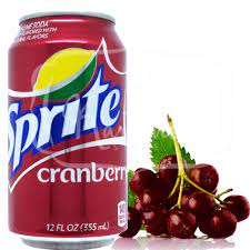 Refrigerante Sprite Cranberry Importado Dos Estados Unidos Cranberry Doces Importados Refrigerante