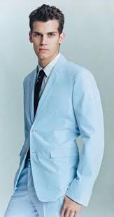 Click To Buy Men Suits Light Blue Tuxedo For Groom Wear High Quality Custom Made Suits Prom Suit Blue Suit Wedding Wedding Suits Men Custom Made Suits