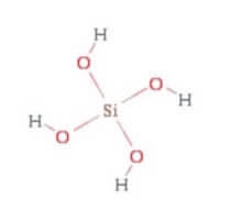 Es el nombre general para la familia de compuestos químicos formados por un silicio, y cierta cantidad de moléculas de hidrógeno y oxígeno. Acido Silicico