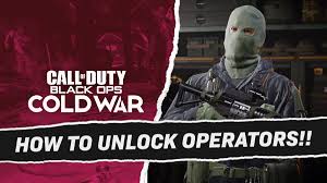 This is not officially confirmed but some people have reported it happened many times. How To Unlock Operators In Call Of Duty Black Ops Cold War