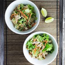 Thai Chicken Salad With Peanut Dressing Recipe Thai Chicken Salad Recipes Using Rotisserie Chicken Healthy Salad Recipes