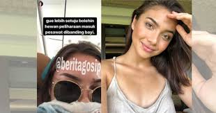 Ia merupakan seorang blasteran karena ayahnya berasal dari italia sementara ibunya bersuku bali dan toraja. Indonesian Actress Shamed For Complaining About Crying Baby On Plane Saying She D Prefers Pets On Board Instead Coconuts Jakarta