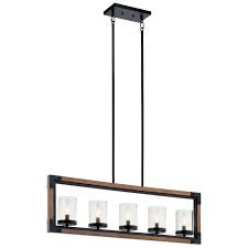 Regular price $1,630.00 sale price $285.00 sale. Marimount 5 Light Linear Chandelier Auburn Stained Kichler Lighting
