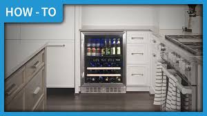 Do you ever feel like a can or two of your favorite beer would greatly improve the quality of your day but your fridge is always full of other stuff or you happen to be outside of the comforts of your home? How To Install A Beer Or Wine Fridge Youtube