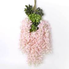 Maybe you would like to learn more about one of these? Buy 24 Hour Delivery Artificial Silk Wisteria Flower Vines Hanging Rattan Flowers Wedding Home Decor 110cm Seetracker Malaysia