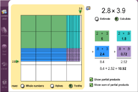 The area model is a great strategy for students to use to solve multiplication problems. Gizmo Of The Week Multiplying Decimals Area Models Explorelearning News