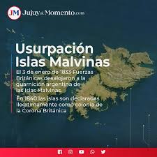Las islas malvinas son un hermoso archipiélago natural ubicado en la plataforma continental de américa del sur, dentro del atlántico sur que argentina denomina su mar argentino. Islas Malvinas Se Cumplen 187 Anos De La Usurpacion Britanica