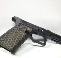 Grip feels as good as a custom stippled frame
