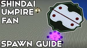 2:50 ember 1/100 weapon senko kunai: Shindai Umpire Fan Spawn Location Shindo Life Spawn Guide Youtube