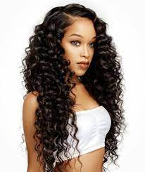 Curly weave hairstyles allow women with the finest of natural hair to suddenly flaunt voluptuous tresses. Pin On Lace Front Wig
