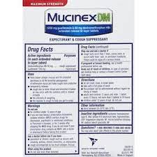 No more than 4 tablets in 24 hours. Mucinex Dm Maximum Strength 12 Hour Expectorant And Cough Suppressant Tablets
