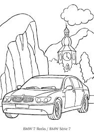 Gustav otto, karl rapp siege social: Coloriage Voiture Bmw Serie 7