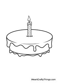 Check spelling or type a new query. Birthday Cake Drawing How To Draw A Birthday Cake Step By Step