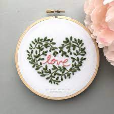 312, 828, 3733, 818, 3078, 3041, 987. Love Heart Beginner Hand Embroidery Pattern And Other Adventures Embroidery Co