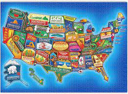 Some games are timeless for a reason. Buy Usa Map Puzzles 1000 Piece For Adults Teens Kids United States Of America Map Puzzle High Difficult Intellectual Jigsaw Puzzle Games Toys 27 56 L X 19 69 W Usa Map Puzzles