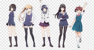 Saekano: How to Raise a Boring Girlfriend Anime Manga Seiyu Utaha  Kasumigaoka, Anime, purple, black Hair, cartoon png | PNGWing