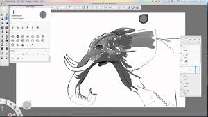 Brush palette, libraries and properties. Autodesk Sketchbook Free Skullz Brushes Digital Painting Photoshop Sketch Book Photoshop Painting