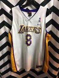 Xxl kobe bryant #8 men's black mamba los angeles lakers stitched jersey. Nike Nba Basketball Jersey Los Angeles Lakers 8 Kobe Bryant Boardwalk Vintage
