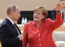 Merkel and trump spoke by telephone on saturday about nato, the situation in the middle east trump accepted merkel's invitation to attend a summit of g20 industrialized countries in hamburg in. Merkel Putin Share A Headache Donald Trump