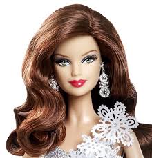 2013 Holiday Barbie Doll Brunette Barbie Collector Barbie Dolls Beautiful Barbie Dolls Barbie Hair
