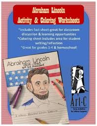 When lincoln was nine years old, his mother died. Abraham Lincoln Coloring Worksheets Teaching Resources Tpt