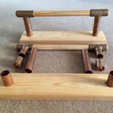 Build Your Own Parallettes At Home Gym Diy Home Gym Home Made Gym