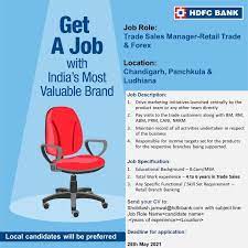 Branch managers are also responsible for monitoring sales and creating sales reports, training and. Gurdarshan Singh Corporate Dealer Hdfc Bank Linkedin
