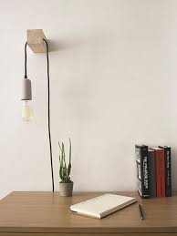Minimal Designed Handmade Lamp A Perfect Fit For Your Desk Or Night Stand It Includes A Carbon Filament Bulb That Pro Decor Handmade Lamps Retro Home Decor