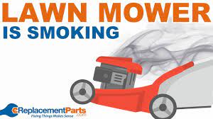 Discover our best petrol & electric lawn mowers. Lawnmower Troubleshooting Why Is My Lawnmower Smoking Ereplacementparts Com Youtube