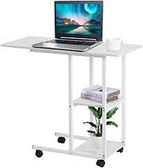 Dabei greifen sie bei möbel boss auf ein facettenreiches sortiment an hochwertigen und günstigen schreibtischen zurück. Beistelltisch Mit Rollen Computertisch Laptoptisch Hohenverstellbar Computertisch Weiss Laptopstander Notebooktisch Schreibtisch Pflegetisch Mit Ablage Fruhstuckstisch Fur Zuhause Buro Amazon De Kuche Haushalt Wohnen