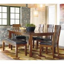 6 Piece Ralene Dining Set Nebraska Furniture Mart Dining Room Server Dining Room Bench Dining Furniture