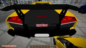 Super car available in this mod: Supercar Minecraft