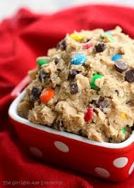 Monster Cookie Dough Dip And No Eggs So It S Ok Pin For Pinterest Food Monster Cookie Dough Desserts
