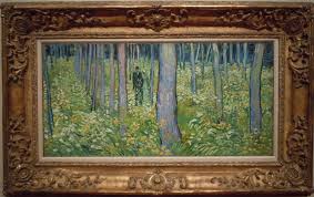 Picture frame repair & restoration picture framing. Undergrowth With Two Figures Van Gogh Van Gogh Denver Art Museum Cincinnati Art